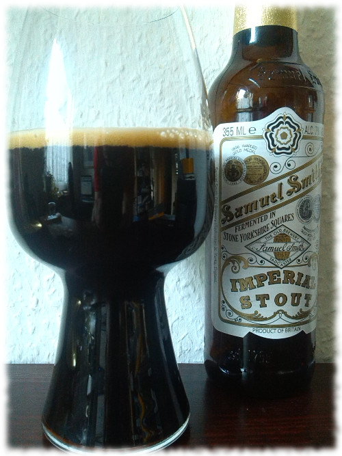 Samuel Smith's Imperial Stout Glas