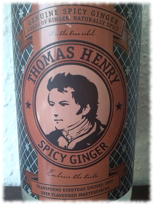 Thomas Henry Spicy Ginger Etikett