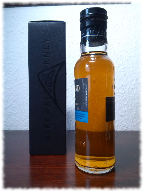 Highland Park 10 Years Single Malt Whisky Flaschenseite