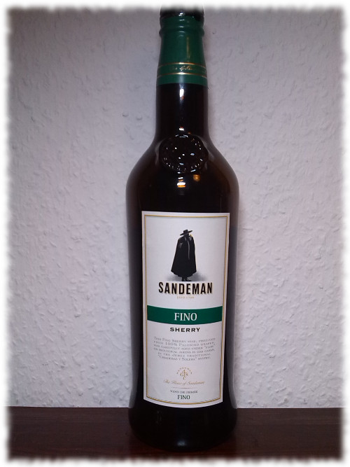 sandemanfinosherry-flasche