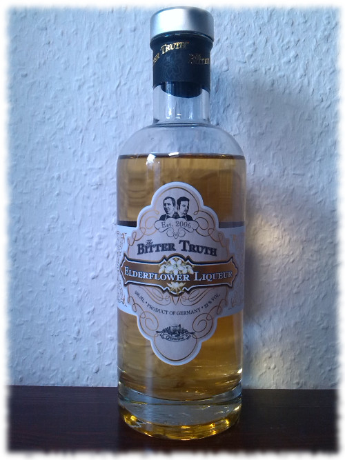 The Bitter Truth Elderflower Liqueur Flasche