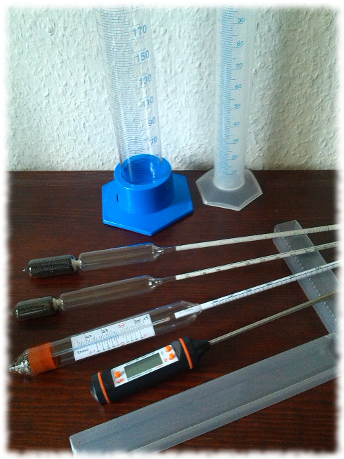 Zuckermessung Ausrüstung