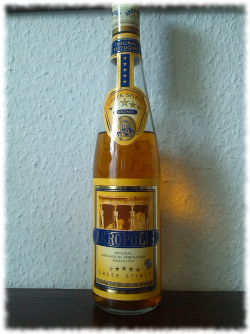 Aldi Akropolis Flasche
