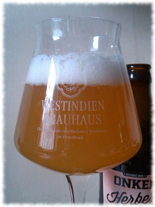 Onkel Herbert Rhabarberweisse Glas