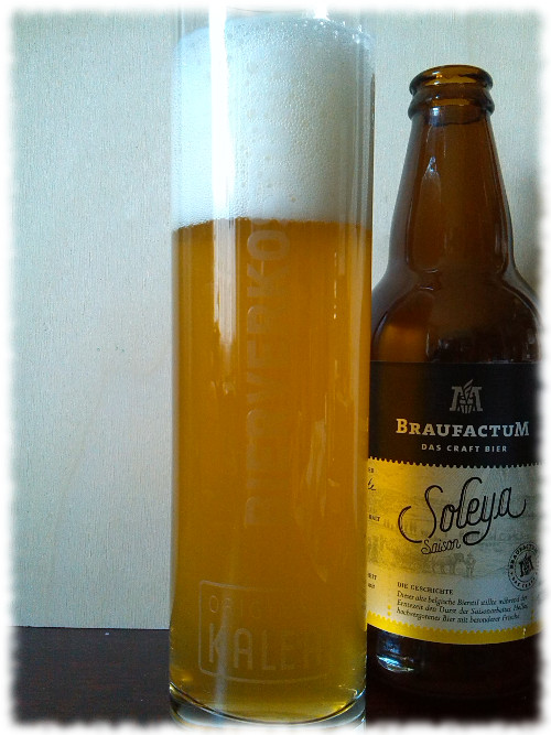 BraufactuM Soleya Saison Glas