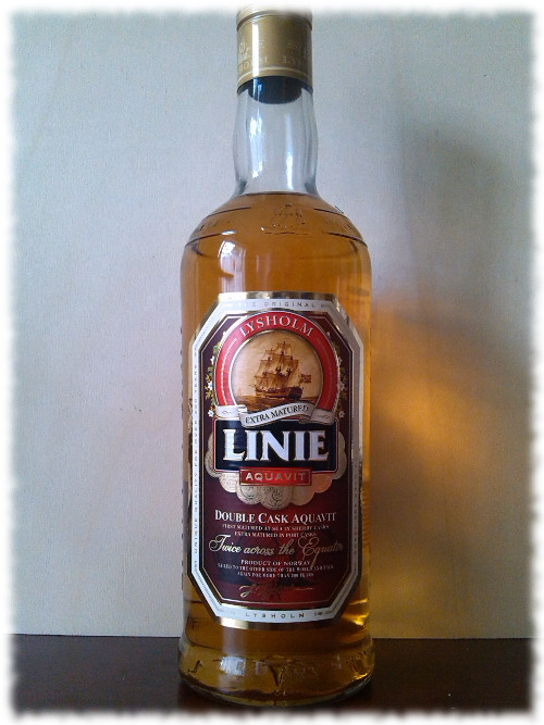 Linie Aquavit Double Cask Flasche