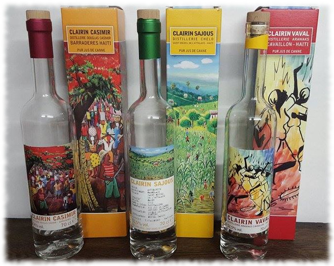 Clairin Casimir, Sajous & Vaval Flaschen