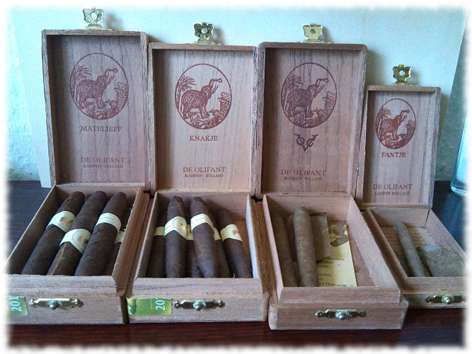 De Olifant Zigarren Sortiment Teil