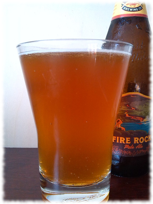Kona Brewing Fire Rock Pale Ale Glas