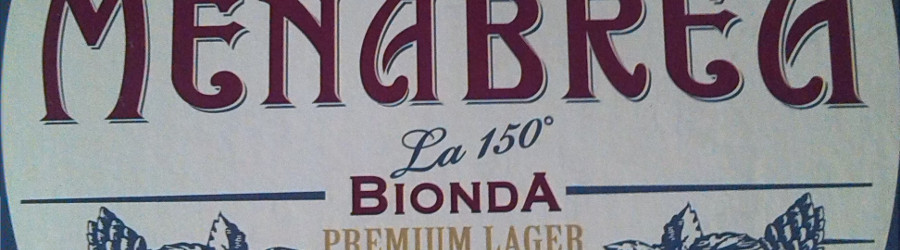 Menabrea Bionda Premium Lager Titel