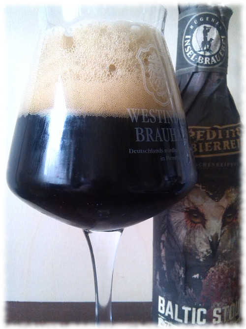 Rügener Insel-Brauerei Baltic Stout Glas
