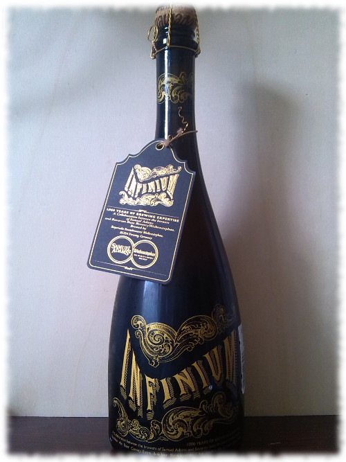 Weihenstephan & Samuel Adams Infinium Flasche