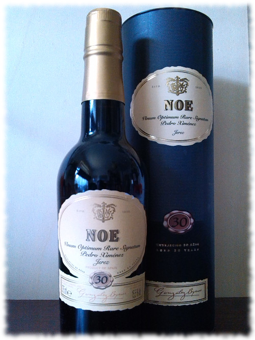 González Byass V.O.R.S. 30 Años Pedro Ximénez "Noé" Flasche mit Dose