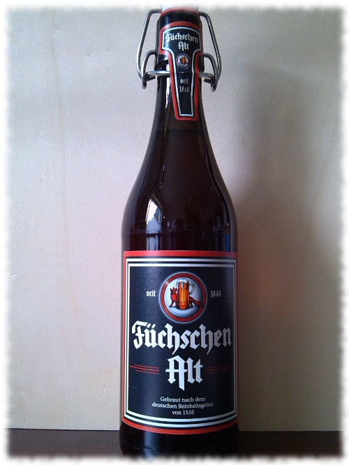 Füchschen Alt Flasche