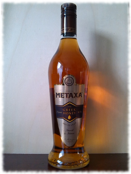 Metaxa with Greek Honey Flasche