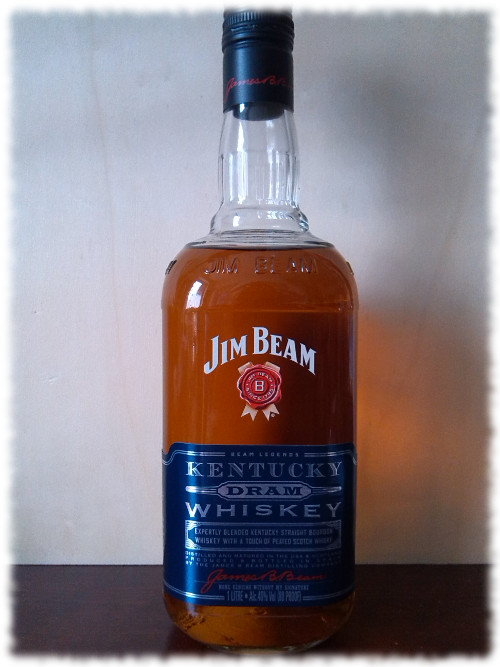 Jim Beam Kentucky Dram Whiskey Flasche