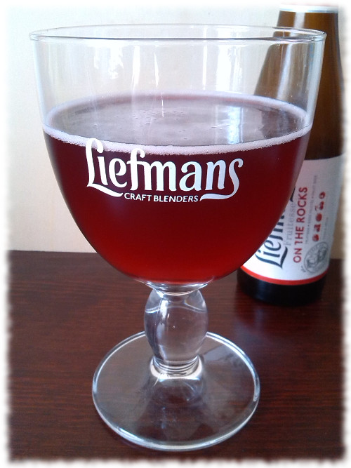 Liefmans Fruitesse on the Rocks Glas