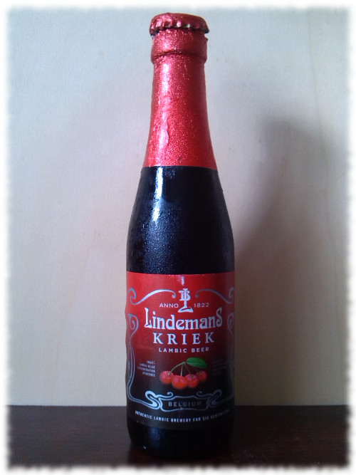 LIndemans Kriek Lambic Beer Flasche