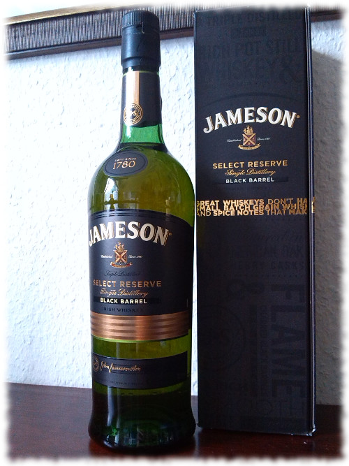 Jameson Select Reserve Black Barrel Irish Whiskey Flasche