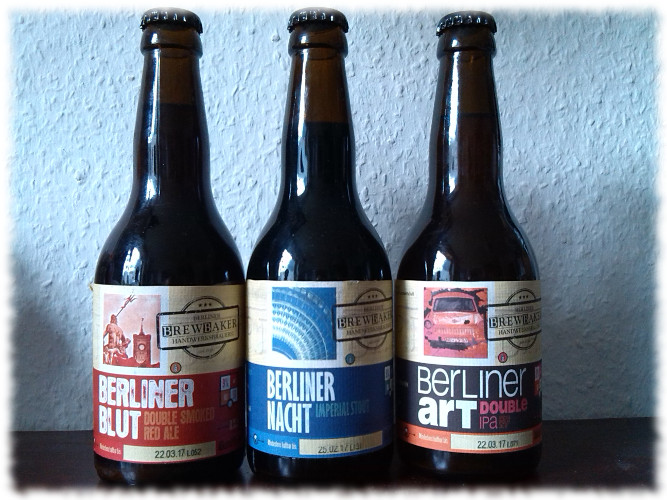 Brewbaker Berliner Blut, Berliner Nacht und Berliner Art