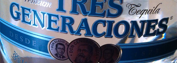 Sauza Tres Generaciones Tequila Plata Titel