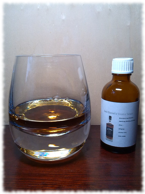 Jack Daniel's Sinatra Select Tennessee Whiskey Sample