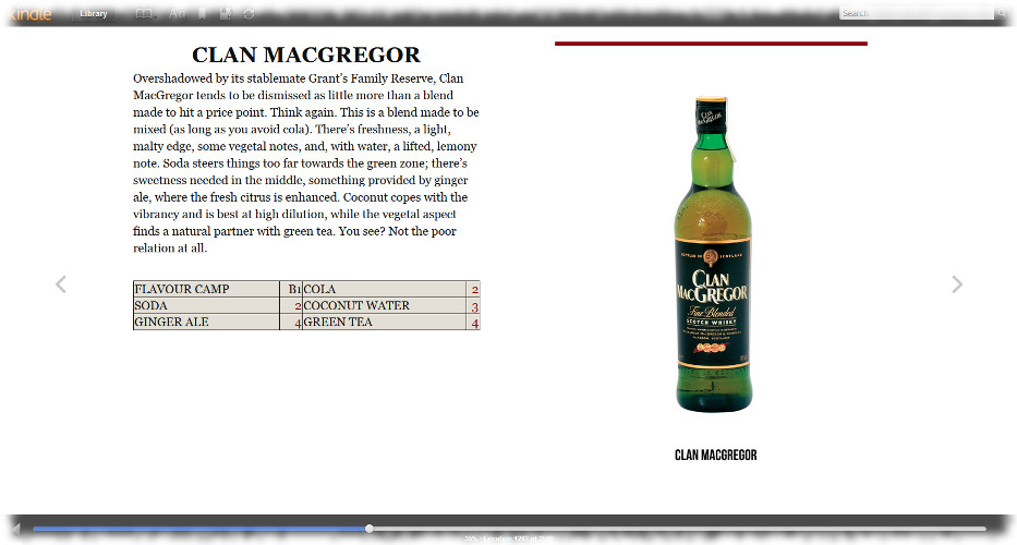 Whisky - The Manual Beispielseite