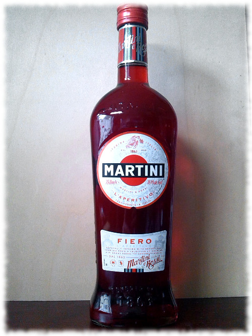 Martini Fiero Flasche