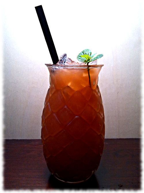 Pineapple Rum Swizzle