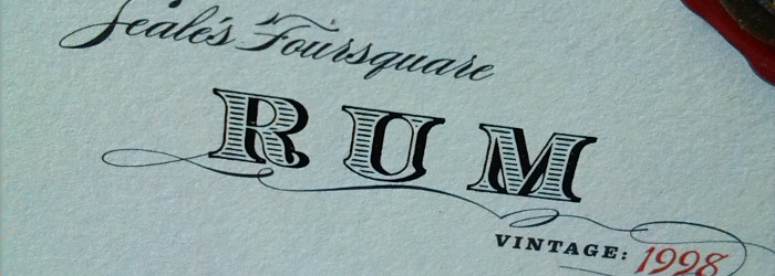 Paulsen Collection Seale's Foursquare Rum Vintage 1998 Titel