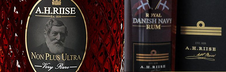 A.H. Riise Non Plus Ultra und Royal Danish Navy Rum Titel