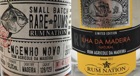 Rum Nation Ilha da Madeira und Engenho Novo Rum Agricole da Madeira Titel