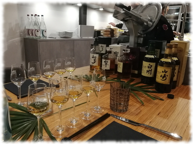 The Art of Japanese Whisky vorgestellte Whiskys