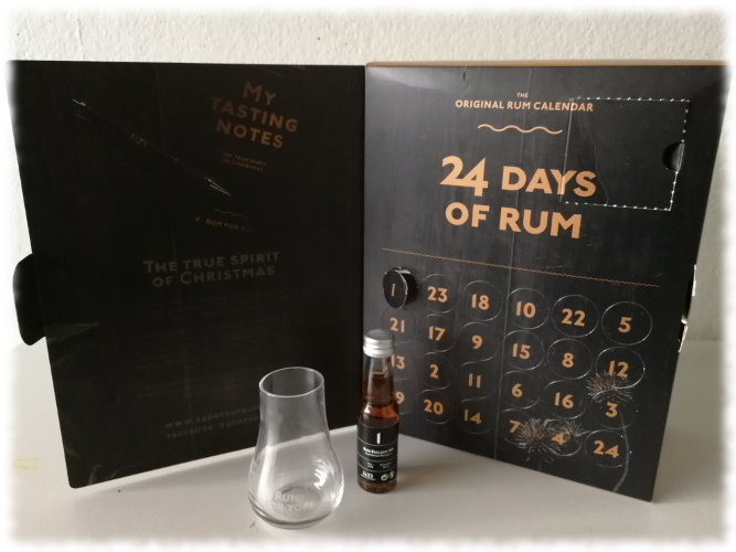 24 Days of Rum Adventskalender Frontansicht