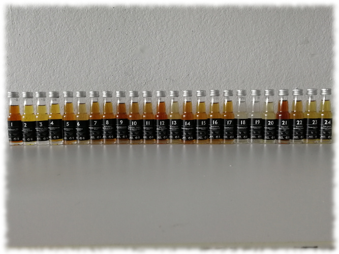 24 Days of Rum Adventskalender Inhalt