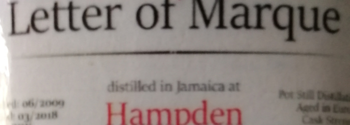 Letter of Marque Hampden DOK Titel