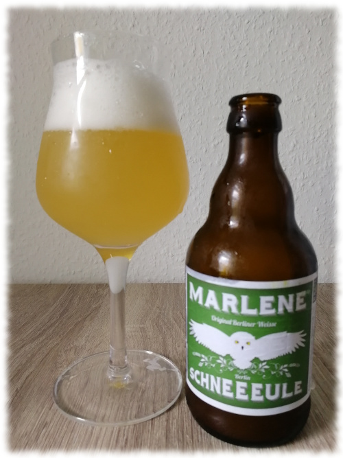 Schneeeule Marlene Original Berliner Weisse
