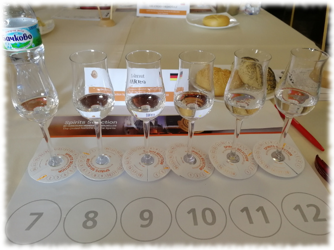Spirits Selection 2018 (Bulgarien) - 04 - Tasting Gläser