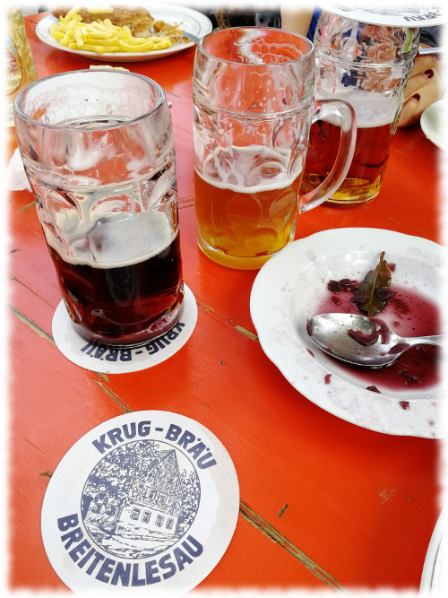Biertour Bayreuth 2018 - 01 - Brauerei Gastwirtschaft Krug Biere