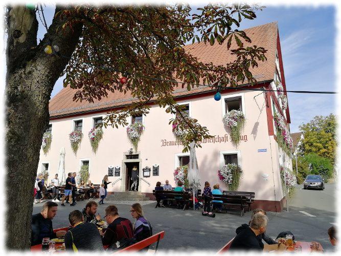 Biertour Bayreuth 2018 - 01 - Brauerei Gastwirtschaft Krug