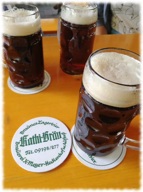 Biertour Bayreuth 2018 - 03 - Kathi Bräu Biere