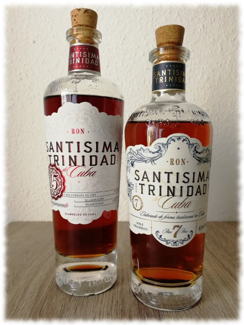 Ron Santisima Trinidad de Cuba 7 Años und 15 Años