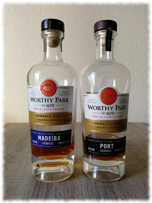 Worthy Park Special Cask Releases Madeira und Port