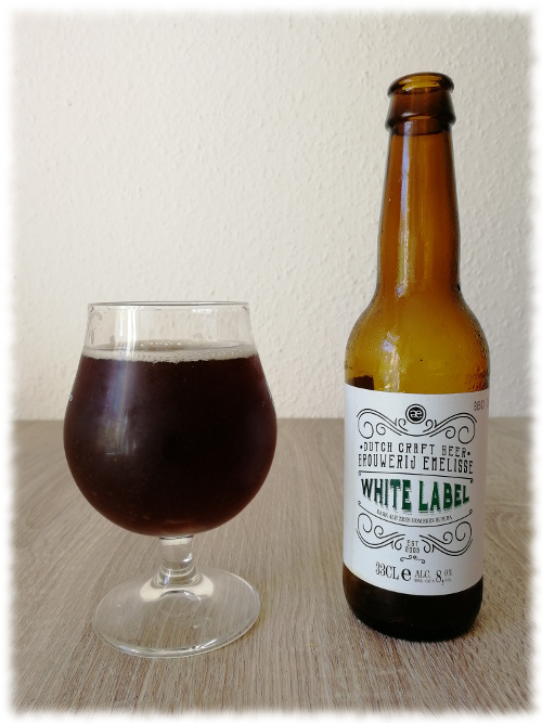 Brouwerij Emelisse White Label Dark Ale Tres Hombres BA