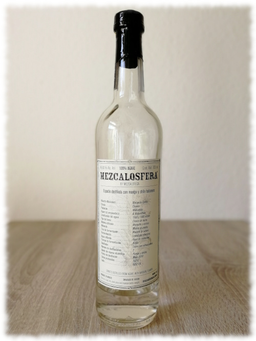 Mezcalosfera Espadín Destilado con Mango y Chile Habanero by Mezcaloteca