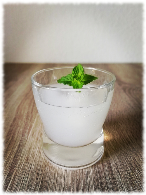 Ouzo on the Rocks Cocktail