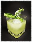 Tequila Basil Smash Cocktail