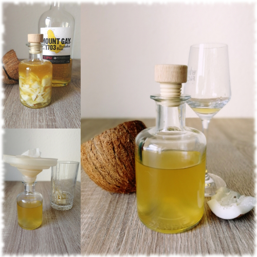 Hausgemachter Kokosrum