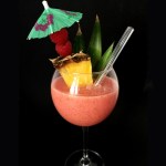 Raspberry Colada Cocktail