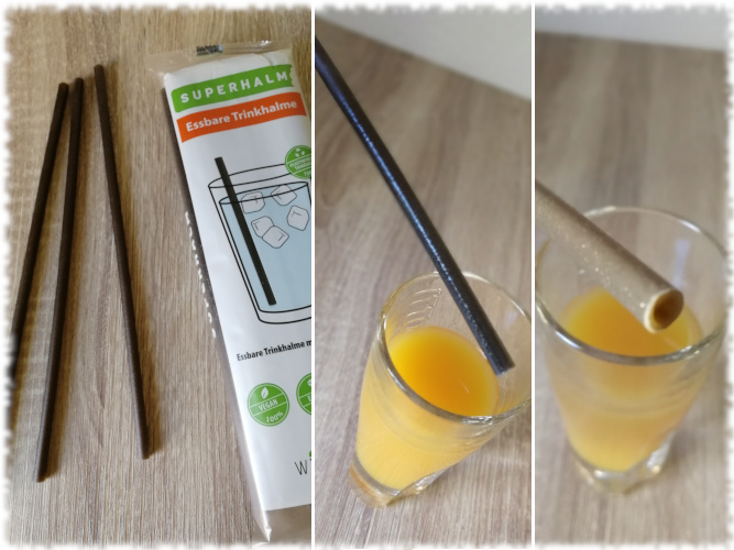 Superhalm essbare Strohhalme